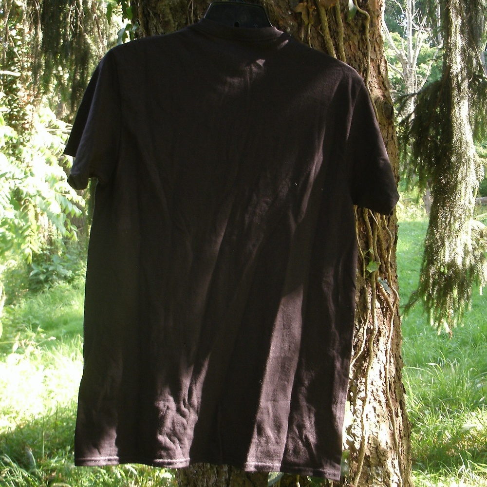 Salvador Dali Style Bat Symbol T-Shirt - Picture 2 of 8
